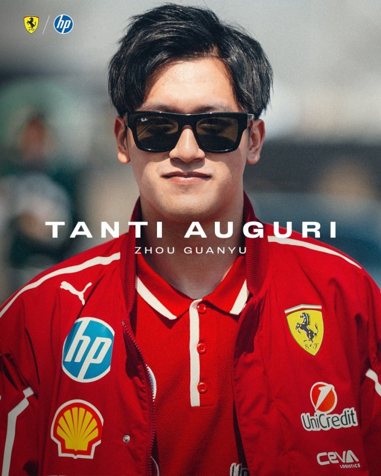 金年会金字招牌诚信至上周冠宇近期前往法拉利总部，深度参与多维度模拟器测试项目